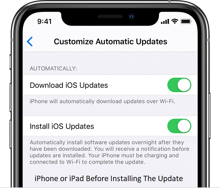 Ready Your iPhone or iPad Before Installing The Update