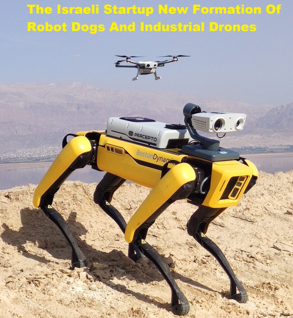 Robot Dogs And Industrial Drones