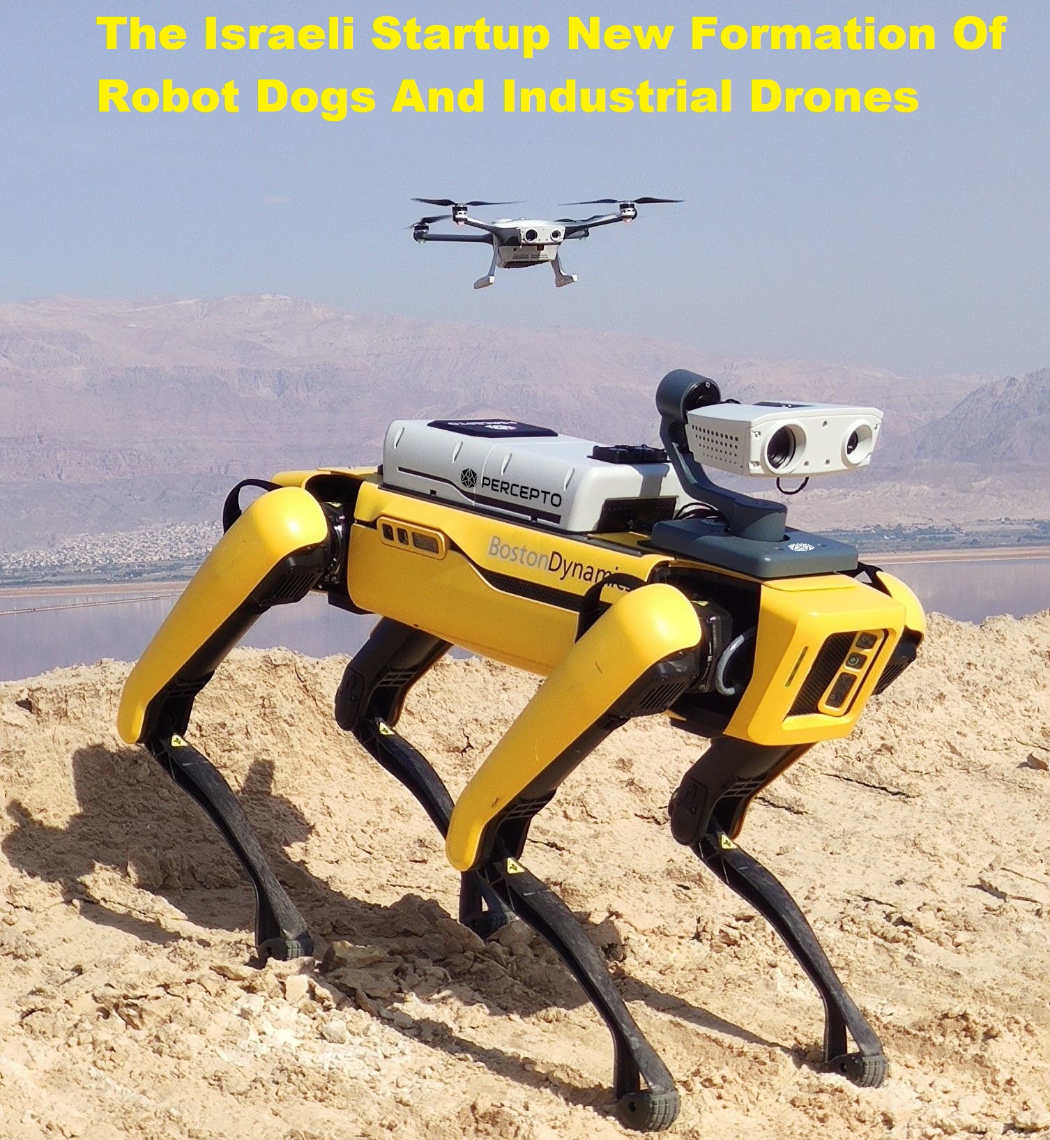The Israeli Startup Of Robot Dogs And Industrial Drones