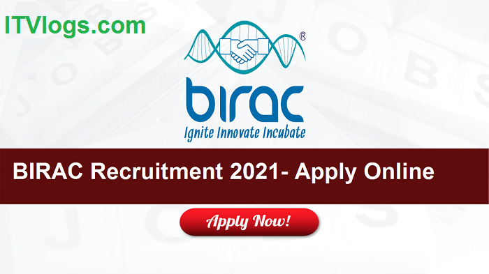 BIRAC Recruitment