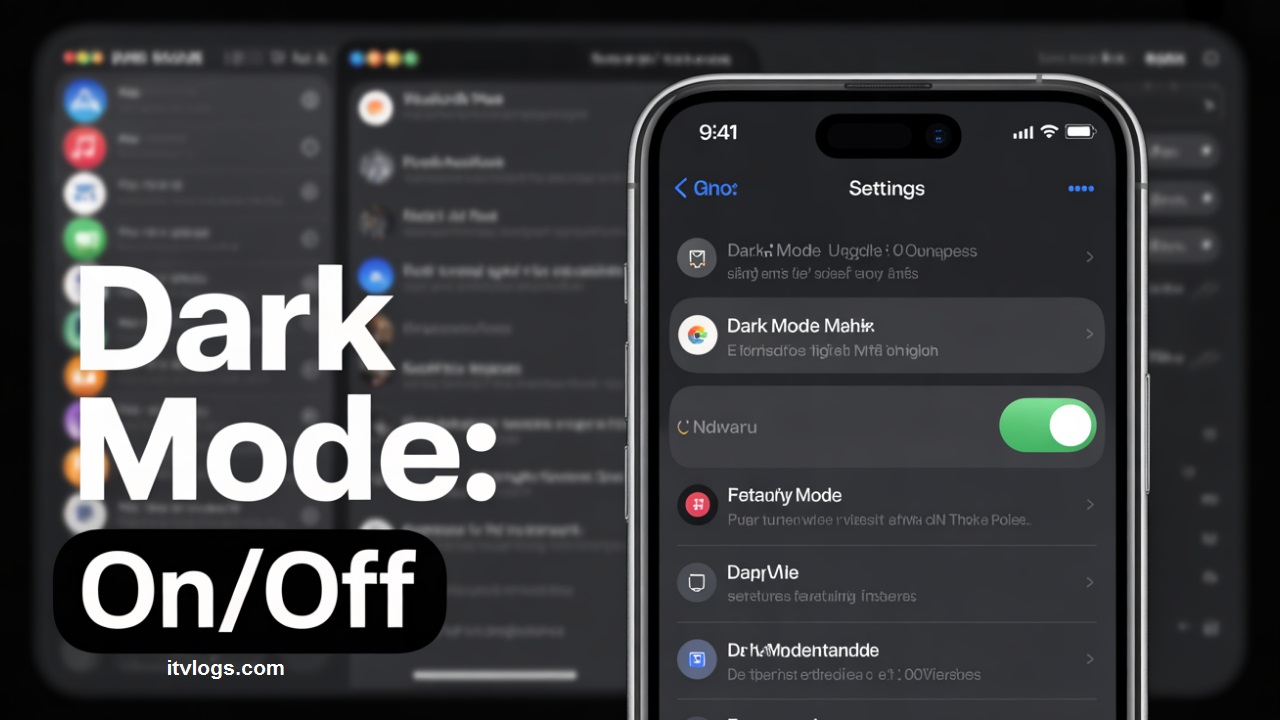 How Do I Turn OnOff Dark Mode on My iPhone and iPad